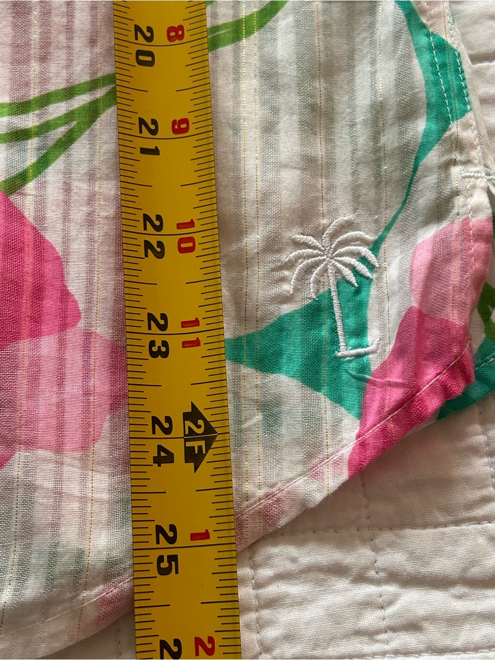 Lilly Pulitzer Resort Fit Women’s Floral Button-Front Shirt - Pink & Green - Picture 10 of 10